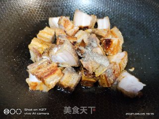卤五花肉盖烧饭的做法步骤：7
