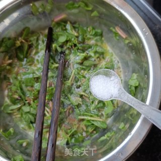 马齿苋水炒蛋的做法步骤：4