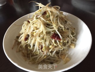 辣子豆芽的做法步骤：6