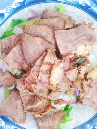 洋葱拌牛肉的做法步骤：9