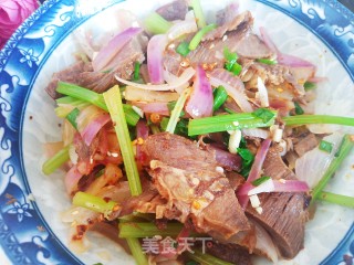 洋葱拌牛肉的做法步骤：14