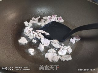 肉丁炒豆角的做法步骤：3
