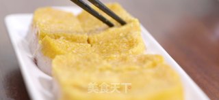 榴莲和黄米凉糕竟也是绝配的做法步骤：2