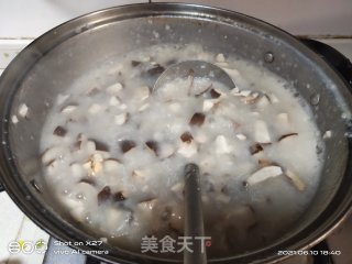 香菇肉片粥的做法步骤：4