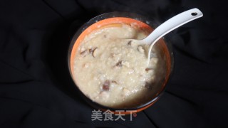 香菇肉片粥的做法步骤：5
