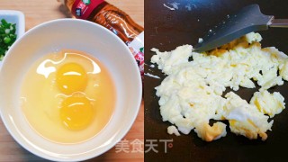 简单易做的早餐～鸡蛋酱拌面的做法步骤：4