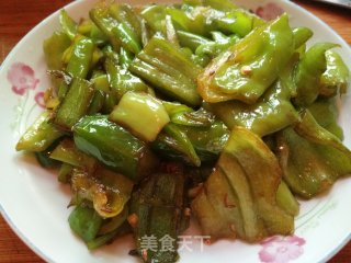 油焖尖椒的做法步骤：7