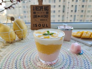 芒果酸奶果冻爽的做法步骤：5