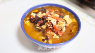 西红柿鸡蛋紫菜汤的做法步骤：6