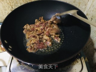 过油肉拌面的做法步骤：2