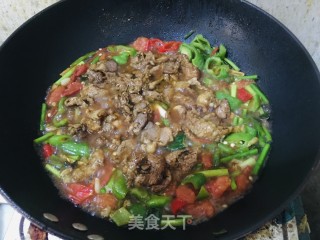 过油肉拌面的做法步骤：7