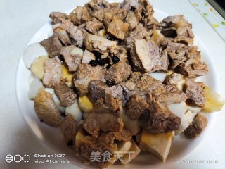 排骨蒸芋头的做法步骤：5