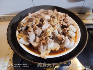 排骨蒸芋头的做法步骤：8