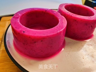 火龙果酸奶布丁杯的做法步骤：5