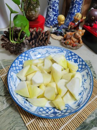 白灼交白笋的做法步骤：8