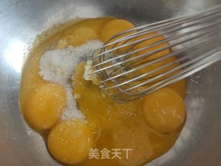十寸斑马纹蛋糕的做法步骤：2