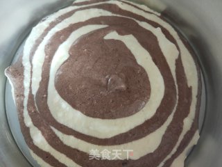 十寸斑马纹蛋糕的做法步骤：25