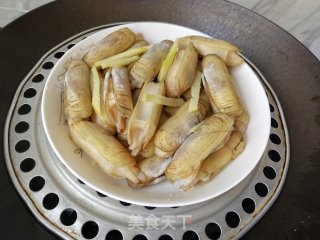 清蒸蛏子的做法步骤：4