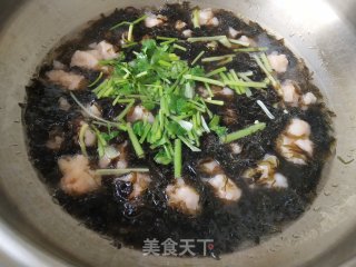 紫菜虾滑汤的做法步骤：8