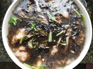 紫菜虾滑汤的做法步骤：9