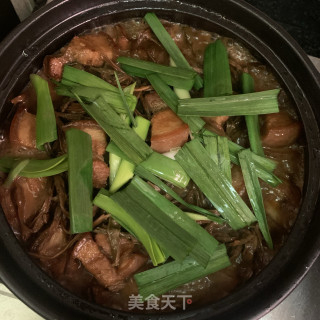 干豆角炖五花肉的做法步骤：13