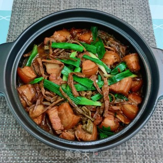 干豆角炖五花肉的做法步骤：15