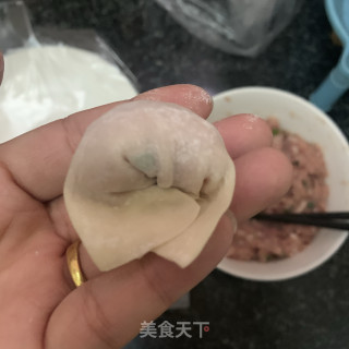 蒸云吞的做法步骤：7