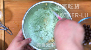 麦丽素抹茶软曲奇，奇妙的口感，好像变得加倍好吃了起来。的做法步骤：12