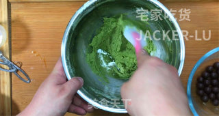 麦丽素抹茶软曲奇，奇妙的口感，好像变得加倍好吃了起来。的做法步骤：13