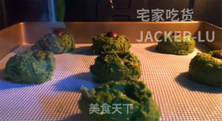 麦丽素抹茶软曲奇，奇妙的口感，好像变得加倍好吃了起来。的做法步骤：18