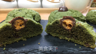 麦丽素抹茶软曲奇，奇妙的口感，好像变得加倍好吃了起来。的做法步骤：23