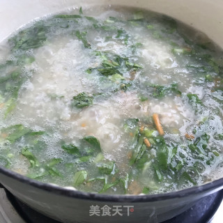 双米皮蛋牛肉粥的做法步骤：9