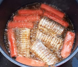 肠肠久久连年有鱼的做法步骤：7