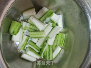 肉末蒸丝瓜的做法步骤：3