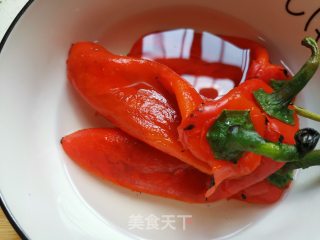 烧红辣椒的做法步骤：3