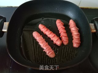 孜然脆皮肠的做法步骤：4