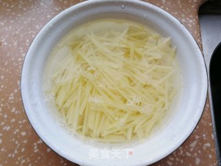 素炒双丝的做法步骤：2