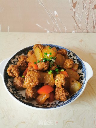 冬瓜烧豆腐圆子的做法步骤：17