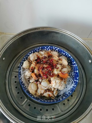 清蒸扇贝粉丝的做法步骤：5