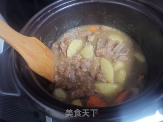 咖喱牛肉的做法步骤：8