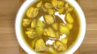 家常土豆咖喱鸡，简单又美味，小白也能做的经典美食。的做法步骤：10