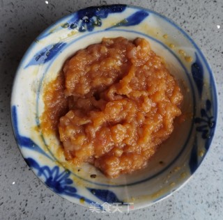 荔枝鸡肉丸的做法步骤：4