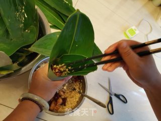 鲜肉粽的做法步骤：6