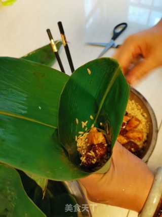 鲜肉粽的做法步骤：7