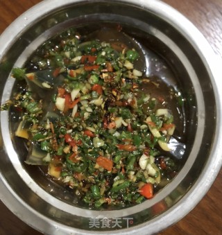 青椒皮蛋的做法步骤：5
