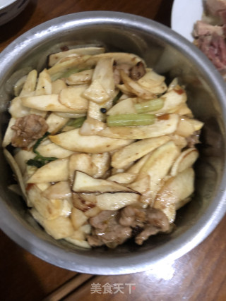 高笋肉片的做法步骤：5