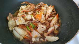 香辣青花蟹的做法步骤：7