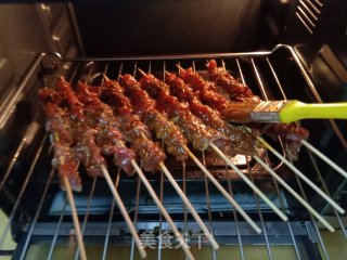 烤猪肉串的做法步骤：16