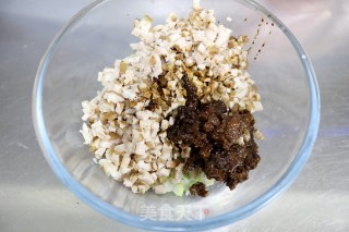 干笋酱肉包子的做法步骤：8