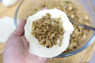 干笋酱肉包子的做法步骤：13